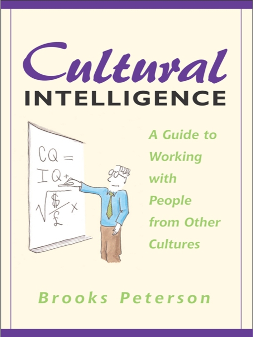 Title details for Cultural Intelligence by Brooks Peterson - Available